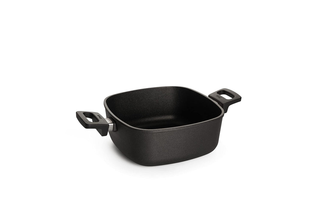 Woll Induktion Nowo Titanium Guss-Kasserolle viereckig-Induktiv, 24 x 24 cm, 10 cm hoch, 4.0 Liter,
