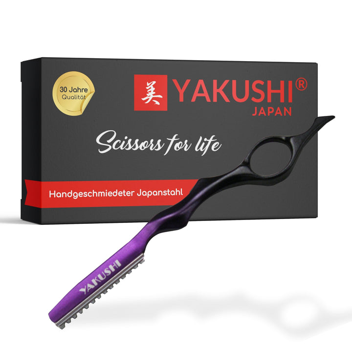 YAKUSHI Pro Razor FLYING Rasiermesser I Effilierer kompatibel mit Nikky Two-in-One &amp; FEATHER Klingen