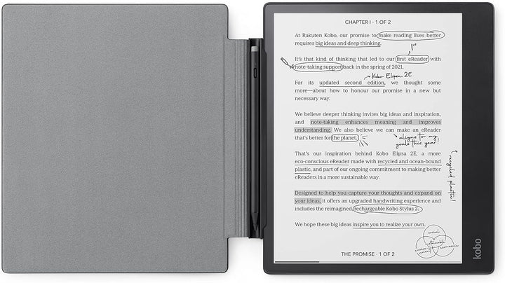Kobo Elipsa 2E Black Sleepcover