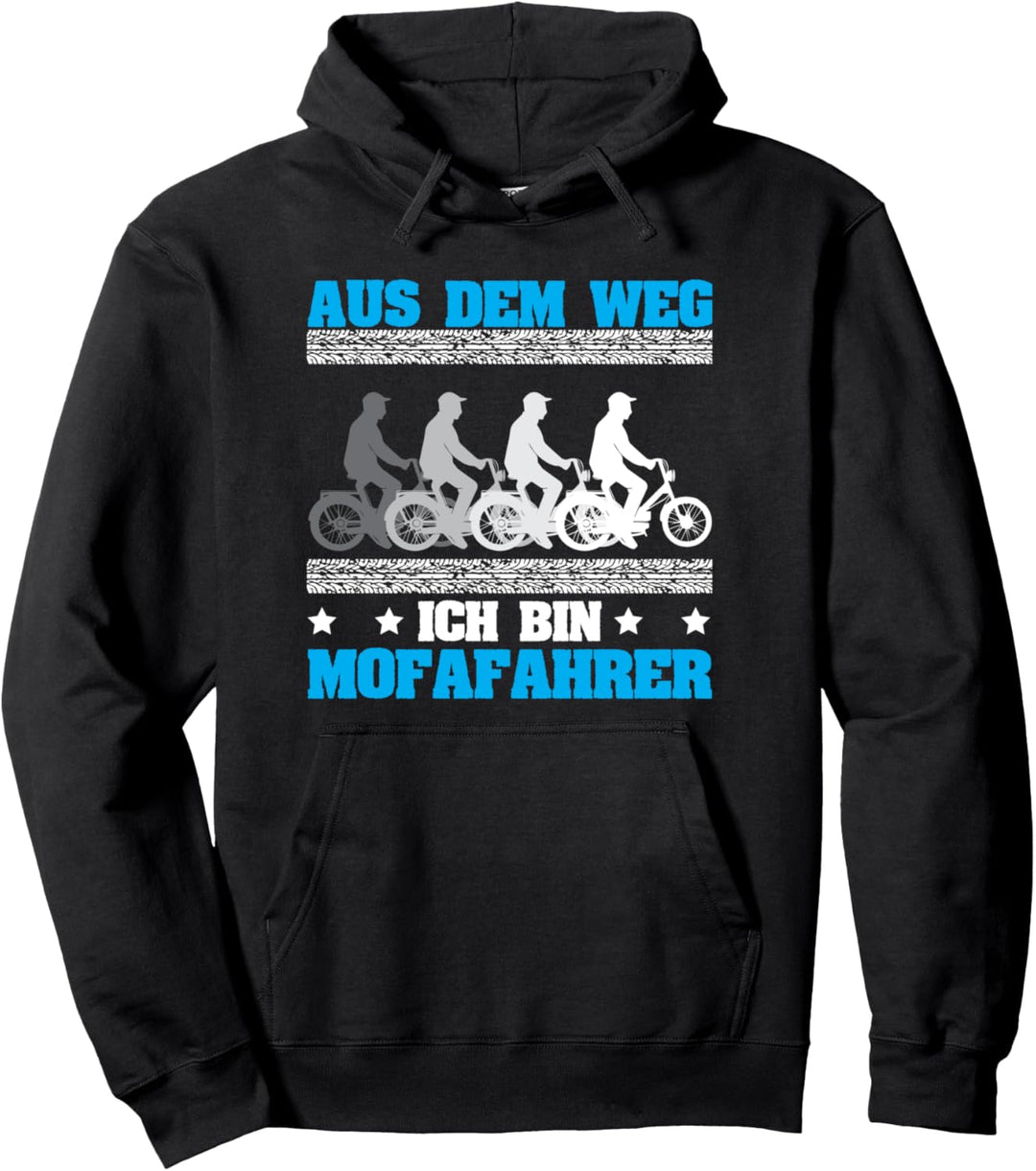 Lustiges Mofa Hercules Moped Spruch Pullover Hoodie