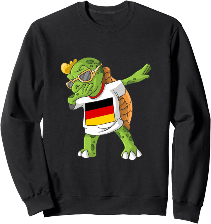 Deutschland Fan Schildkröte Sweatshirt