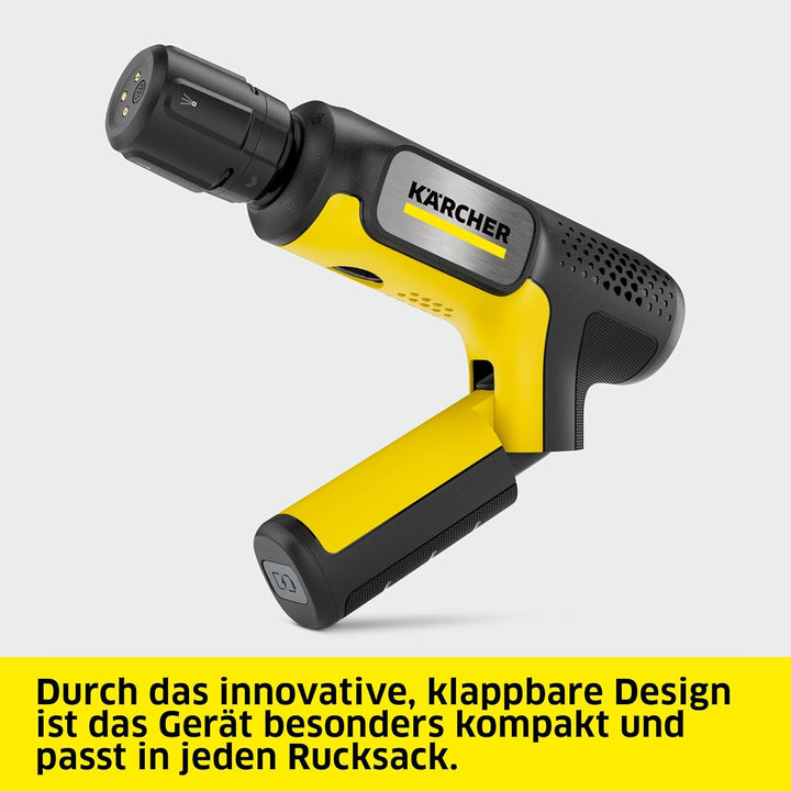 Kärcher Druckreiniger OC Handheld Compact Adventure, Mitteldruck, max. 15 bar, klappbar, USB-C-Ansch