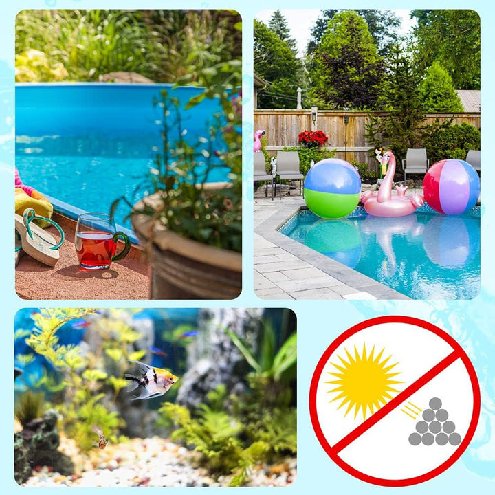 Monzana Filterbälle 1400g ersetzen 50kg Filtersand für Pool Schwimmbad Aquarium Teich Sandfilteranla