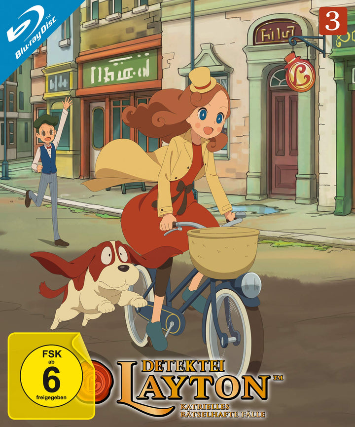 Detektei Layton - Katrielles rätselhafte Fälle: Volume 3 (Episode 21-30) [Blu-ray], Blu-ray