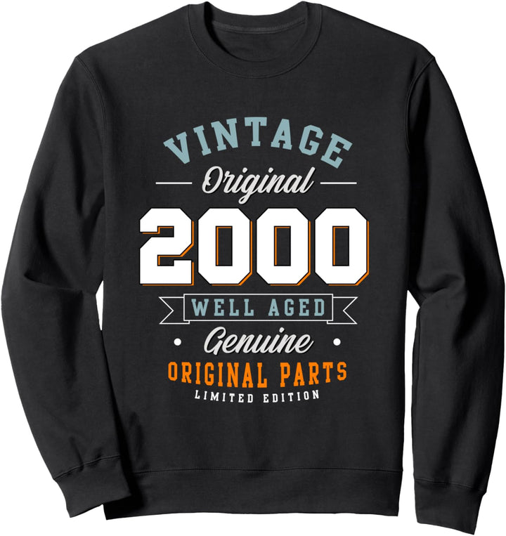 21. Geburtstagsgeschenk Vintage 2000 Im Alter von 21 Jahren Sweatshirt