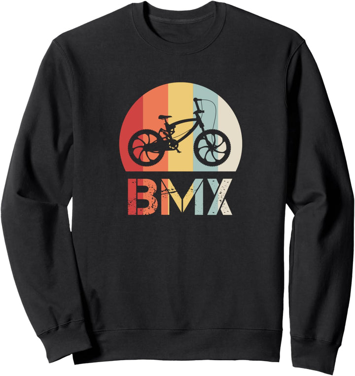 BMX Retro Vintage Fahrrad Fahren Radfahrer Geschenk Sweatshirt