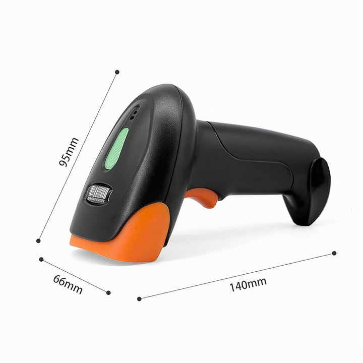 Handheld Barcode Scanner 1D 2D QR Code Book Scanner für PC Handbuch Continuous Scanning USB Kabelbal