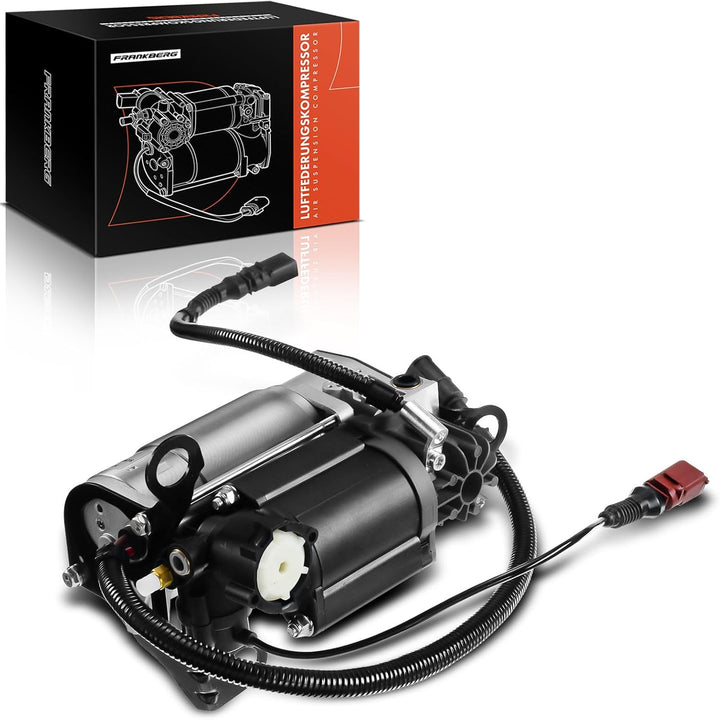 Frankberg Luftfederung Kompressor Kompatibel mit A8 4E 3.0L 2003-2005 A8 4E2 4E8 2.8L-6.0L 2002-2010