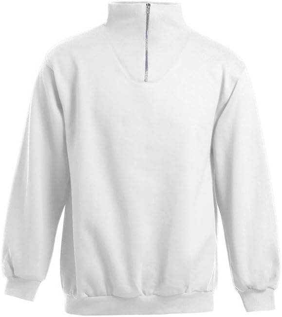 Troyer Sweatshirt Herren, Weiss, L