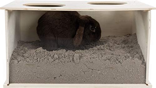 TRIXIE 63003 Buddelkiste, Kaninchen, Holz, 58 × 30 × 38 cm
