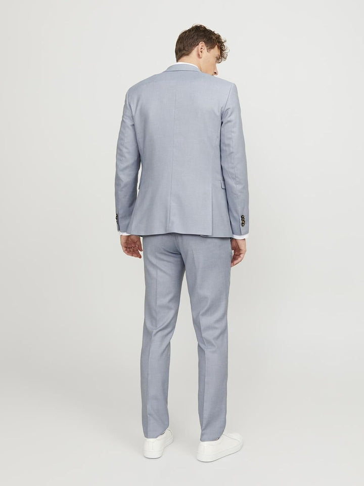 JACK &amp; JONES Male Einreihiger Blazer JPRSOLARIS Super Slim Fit Blazer 54 Cashmere Blue/Fit:super Sli
