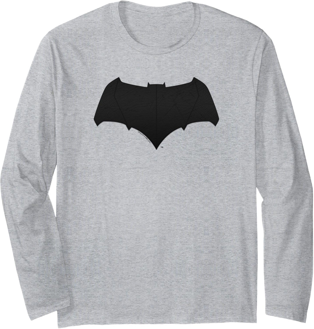 Batman v Superman Batman Logo Langarmshirt