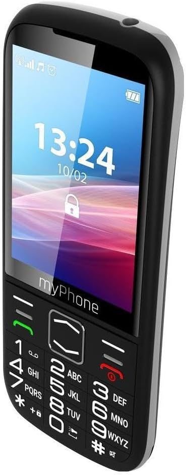 myPhone Halo 4 LTE Tastentelefon für Senioren ohne vertrag seniorhandy, Dual-SIM, grosse Tasten und