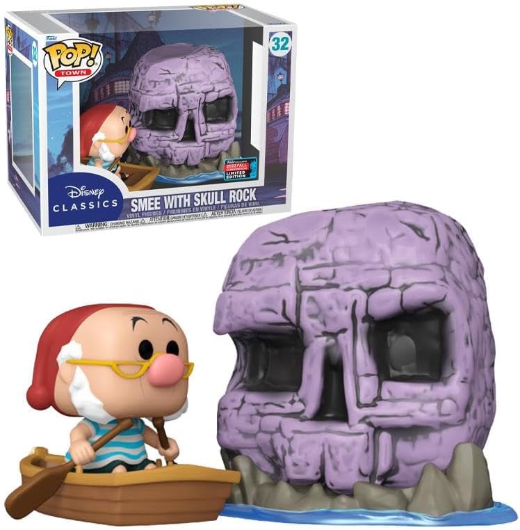 Funko Disney Peter Pan Pop! Town Vinyl-Figur Skull Rock w/SMEE 9 cm