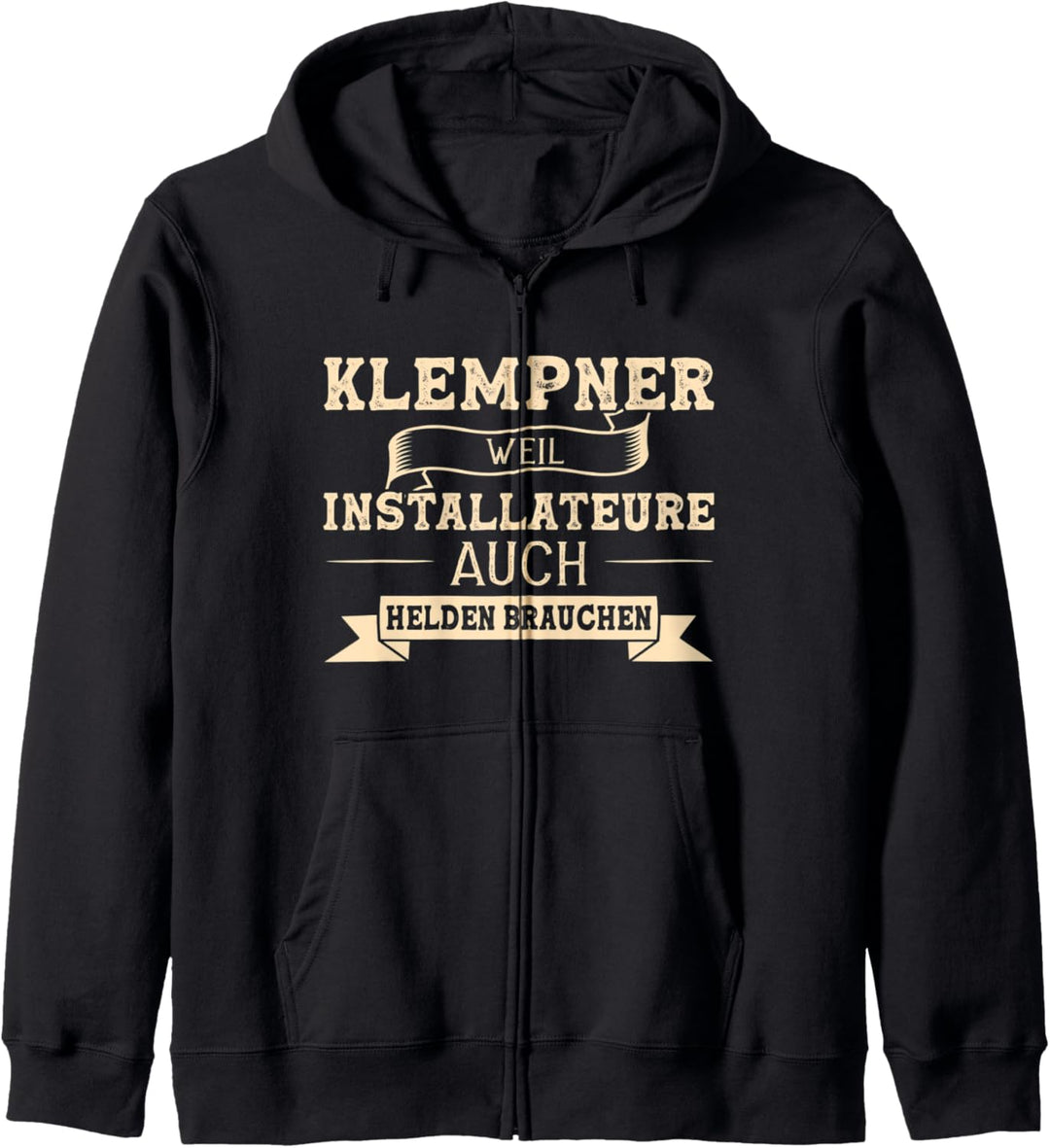Klempner Anlagenmechaniker Installateur Kapuzenjacke