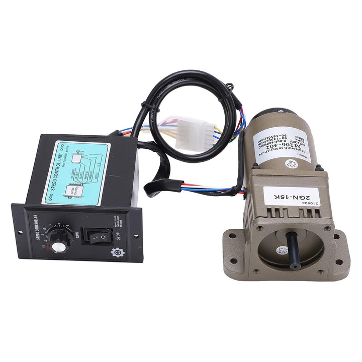 Elektrischer Getriebemotor, AC 220V 6W Einphasen-Asynchrongetriebemotor Verzögerung einstellbare Dre