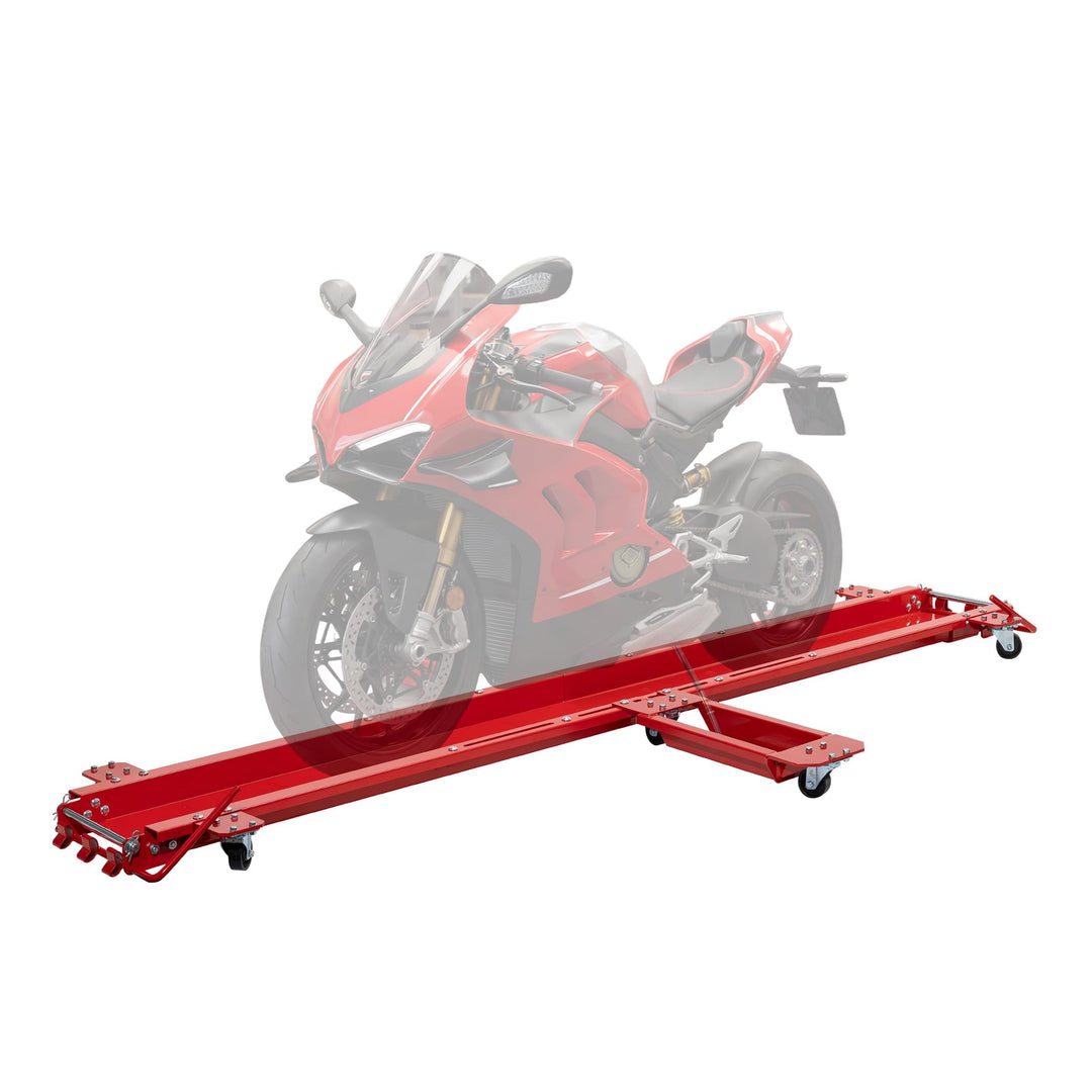 Rangierschiene Motorrad bis 250 kg Rangierhilfe Rangierheber Rangierplatte
