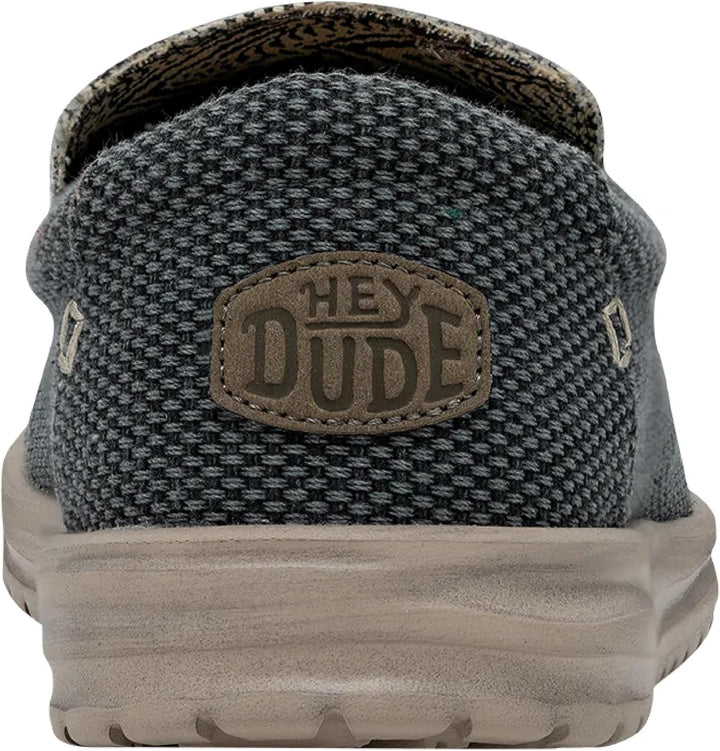 HEYDUDE - Mikka Braided Herren - Slip on Schuhe - Mokassin Stil 40 EU Deep Blue, 40 EU Deep Blue