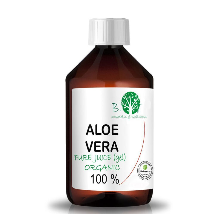 BIO Frisches Aloe Vera Flüssigkonzentrat | 100% Natürlich und Reines | Kaltgepresst | Haut- und Haar