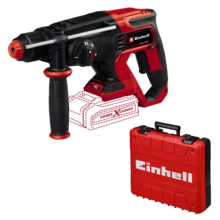 Einhell Akku-Bohrhammer TE-HD 18/20 Li-Solo Power X-Change (18 V, 1.8 J, 20 mm Bohrleistung in Beton