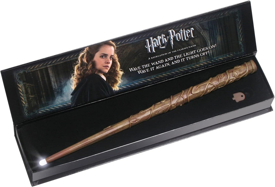 The Noble Collection Hermione Wand with Illuminating Tip