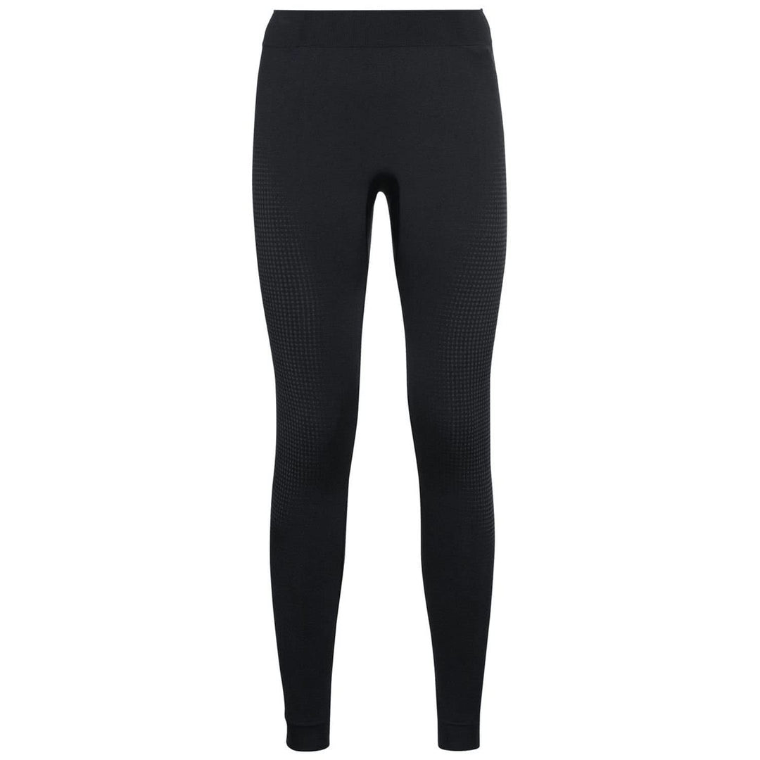 Odlo Damen Leggings Bl Bottom Long Performance Warm Eco, Black - New Odlo Graphite Grey