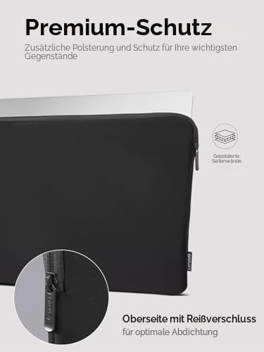 Lenovo Basic Laptophülle 14 Zoll Notebook/Tablet kompatibel mit MacBook Air/Pro Neopren Material - W