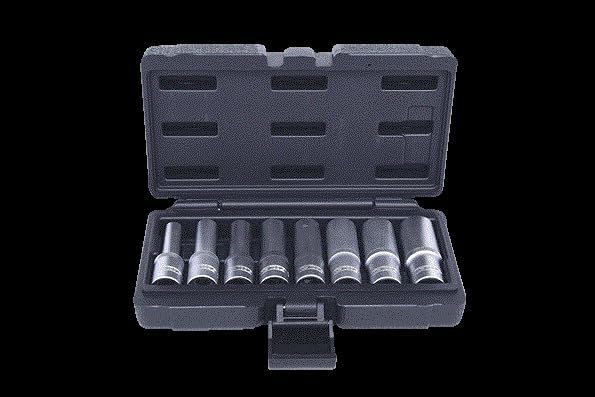 KS Tools 911.4420 1/2" TX-E-Stecknuss-Satz, lang, 8-tlg., E10-E24