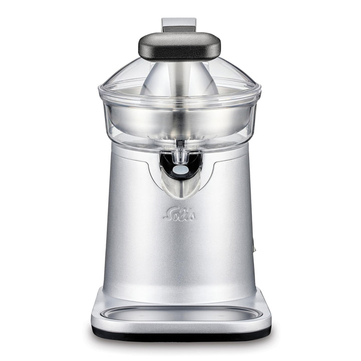 Solis Citrus Press Station 8454 Zitruspresse - Elektrischer Edelstahl Entsafter - Automatische Saftp