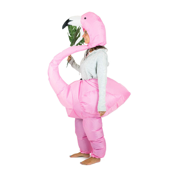 Bodysocks® Aufblasbares Flamingo Kostüm für Erwachsene