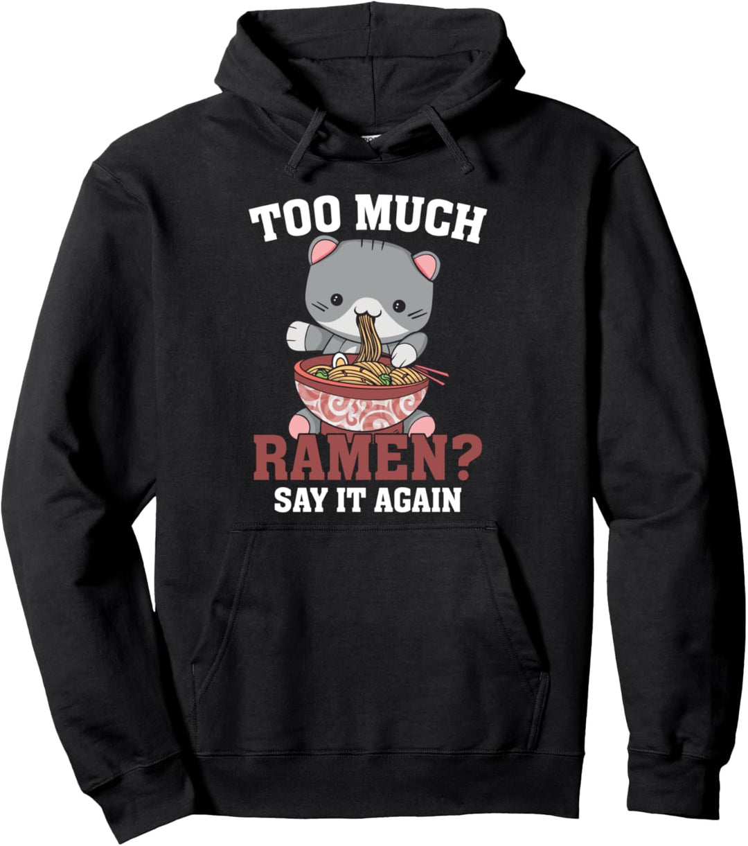 Japanisches Nudelgericht Suppe Ramen Pullover Hoodie