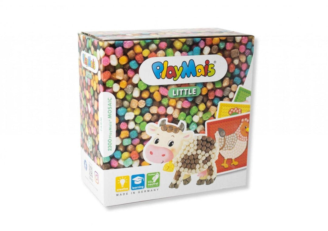 PlayMais 160255 - PlayMais Mosaic Little Farm, Bastelset