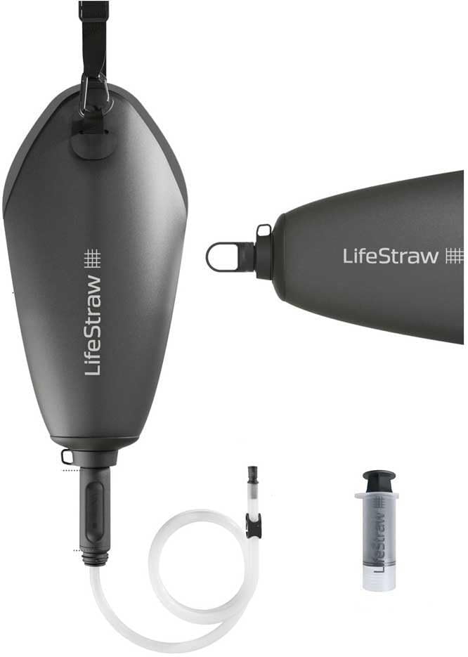 LifeStraw Peak Gravity Filter 3L (grey) Mountain Gray 3 l, Mountain Gray 3 l