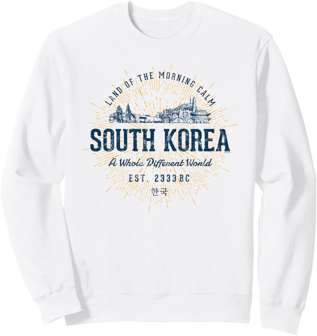 South Korea Retro Stil Vintage Südkorea Sweatshirt