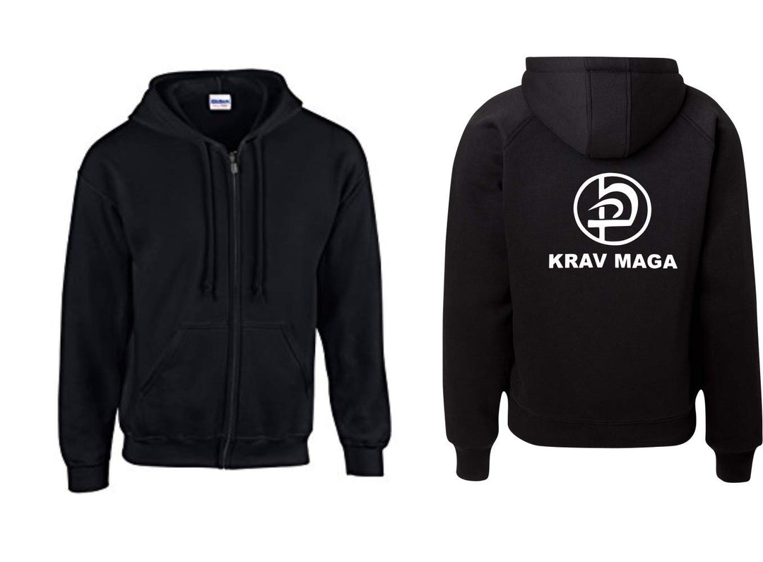 Jacke - Krav MAGA Kampfsport Logo XS Schwarz, XS Schwarz