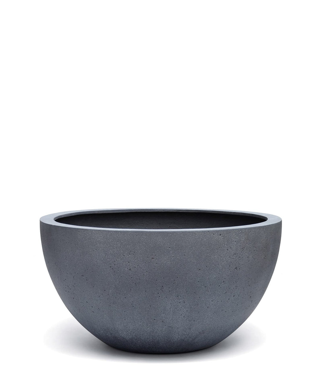 ESCHBACH® Pflanzkübel Low Egg Pot 50 Blei Grau Schale * 45 x 45 x 22 cm * 10 Jahre Garantie 45x45x 2