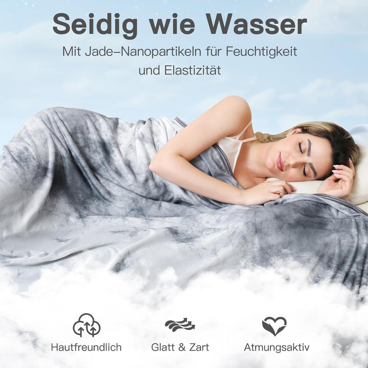 Elegear Kühldecke 2in1 Selbstkühlende Decke, Japanische Arc-Chill 3.0 Q-Max>0,5 leichte Sommerdecke