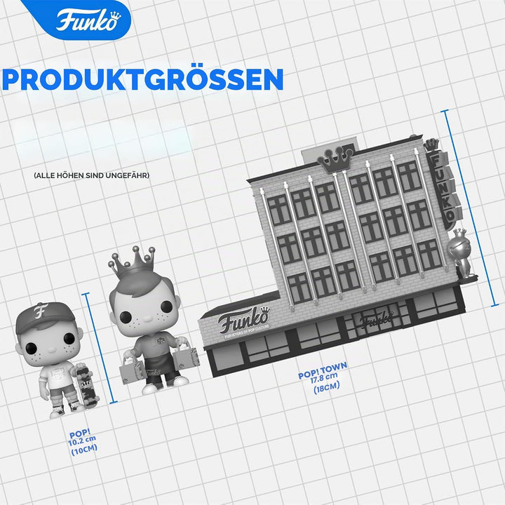 Funko Pop! Town: Batman 80th - Wayne Manor mit Alfred - DC Comics - Vinyl-Sammelfigur - Geschenkidee