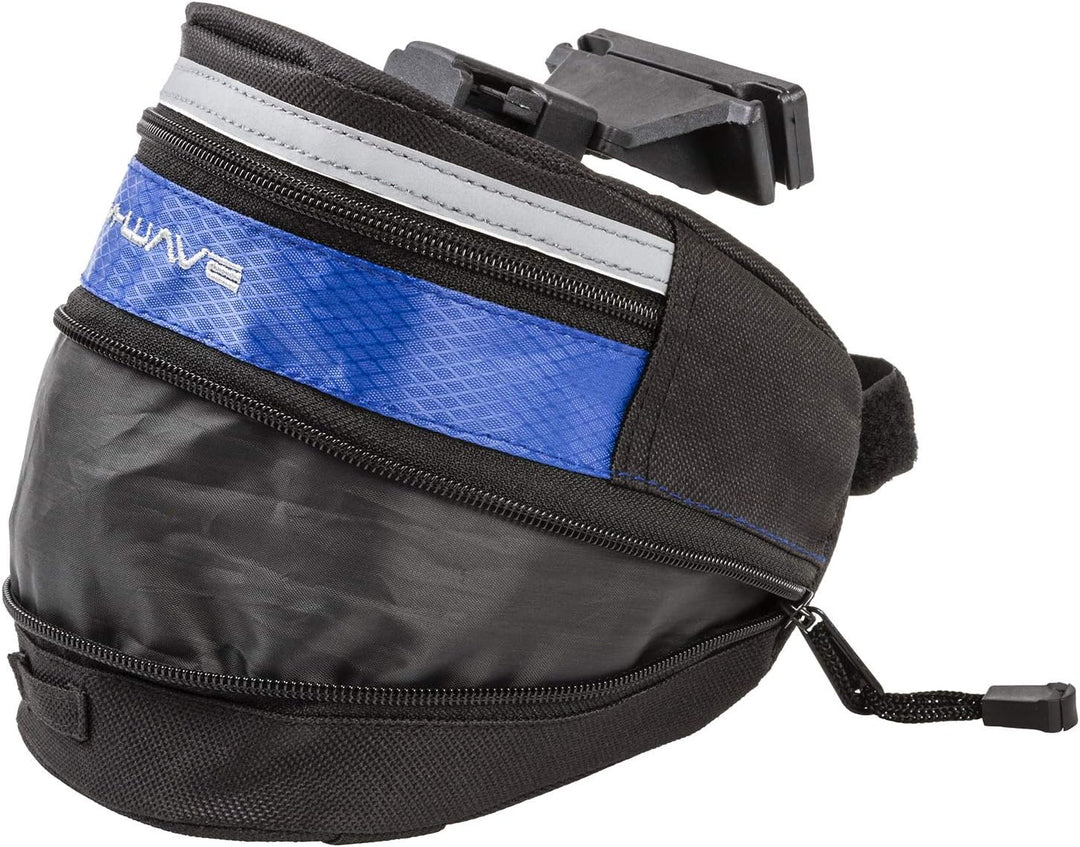 M-Wave Tilburg L Satteltasche 180x115x105-180 mm Blau, 180x115x105-180 mm Blau