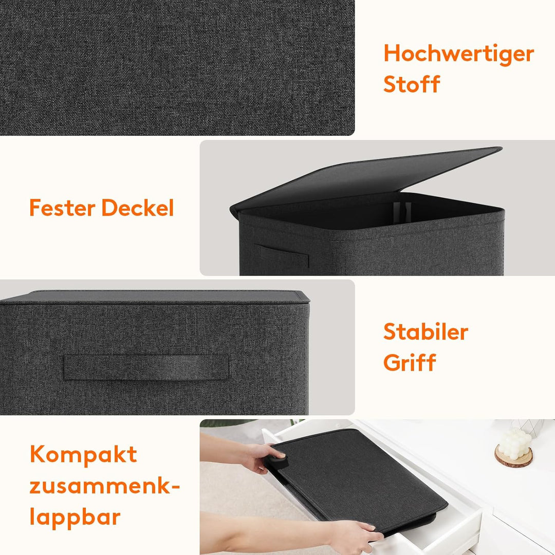 Lifewit 100L Pfandflaschen Sammelbehälter mit Deckel, Gross Pfandflaschen Aufbewahrung, Behälter Lee