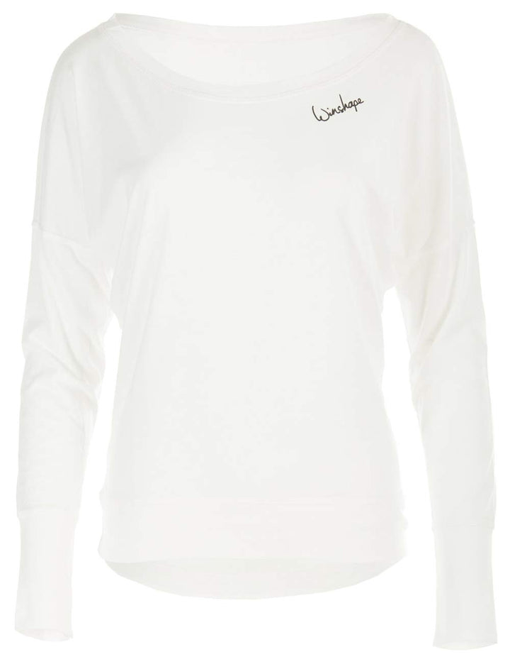 Winshape Damen Ultra leichtes Modal-Longsleeve MCS002 XL Vanilla-weiss, XL Vanilla-weiss