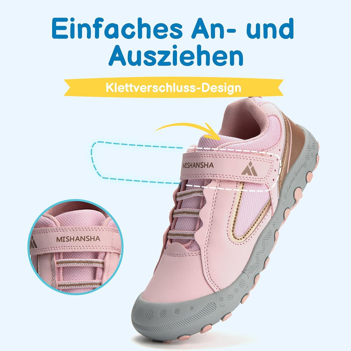 Mishansha Atmungsaktiv Laufschuhe für Jungen Mädchen Leicht Kinder Turnschuhe Low-Top Sneakers Beilä