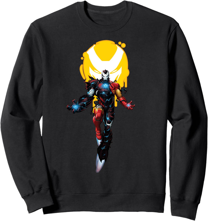 Marvel Iron Man Venom Mashup Logo Sweatshirt