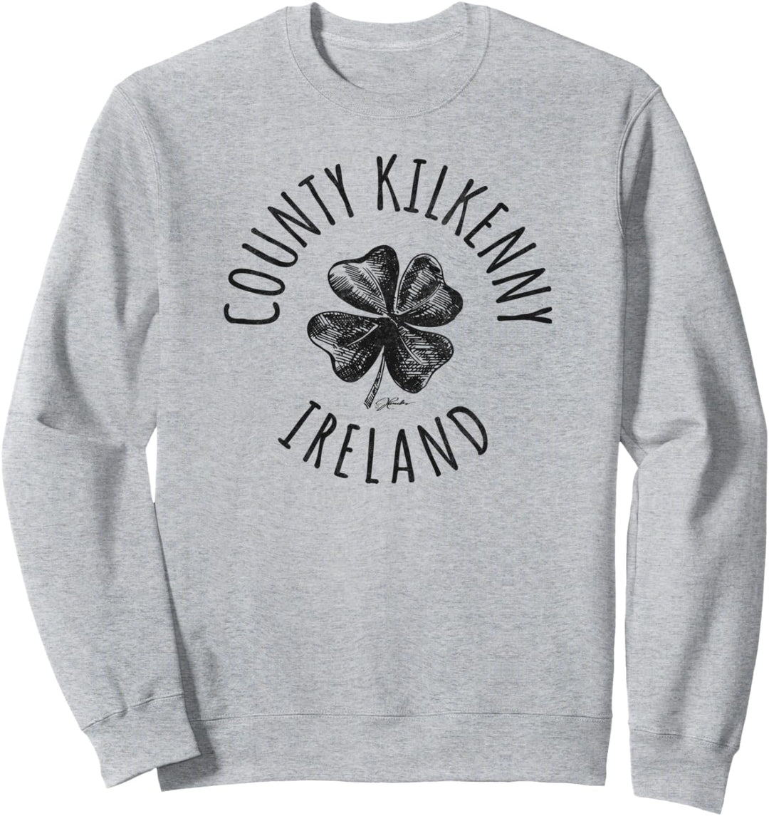 JCombs: County Kilkenny, Irland, Kleeblatt Sweatshirt