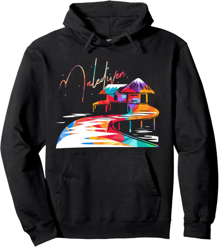 Malediven Urlaub Reisen Pullover Hoodie