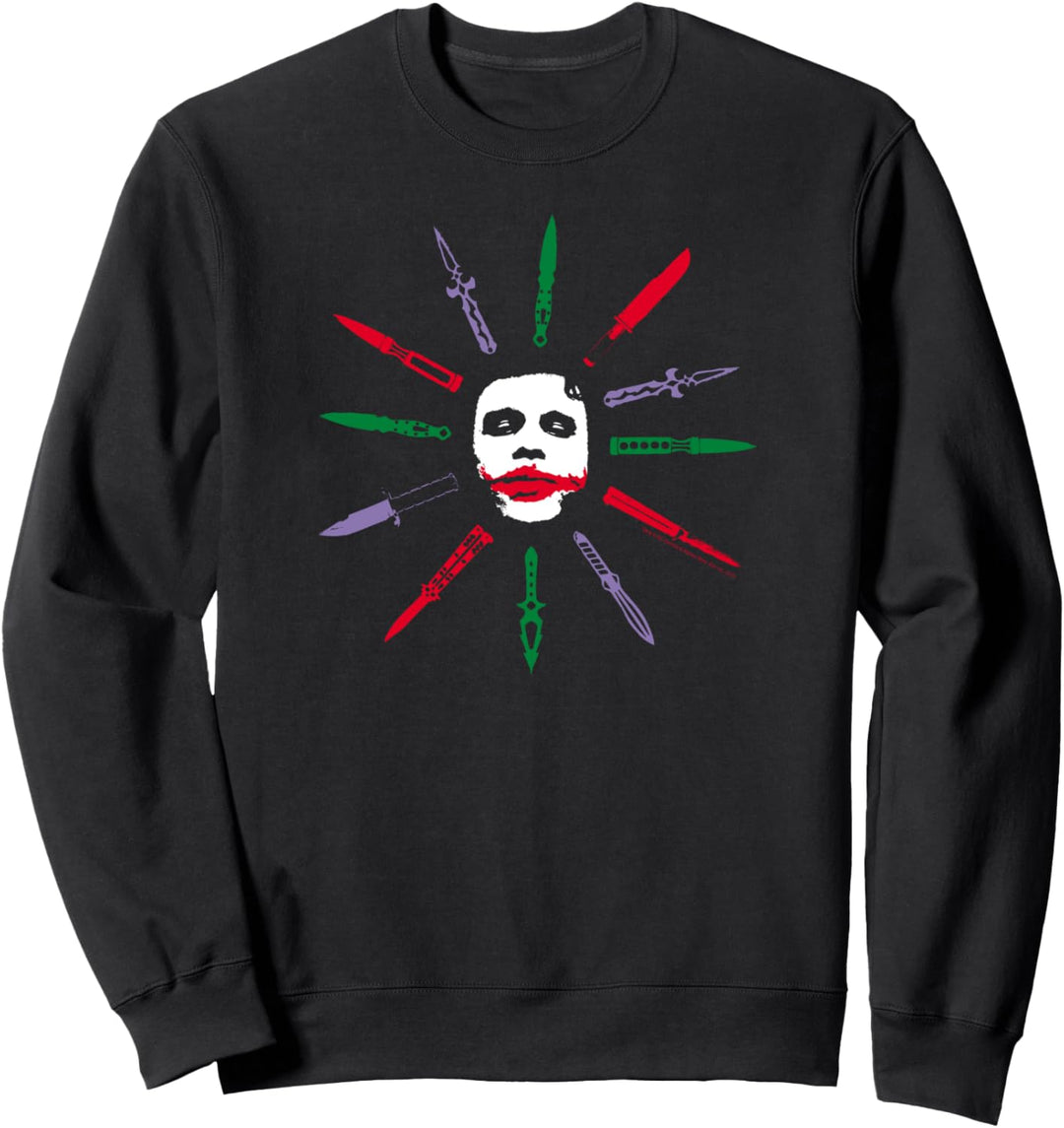 Batman Dark Knight Joke and Dagger Sweatshirt