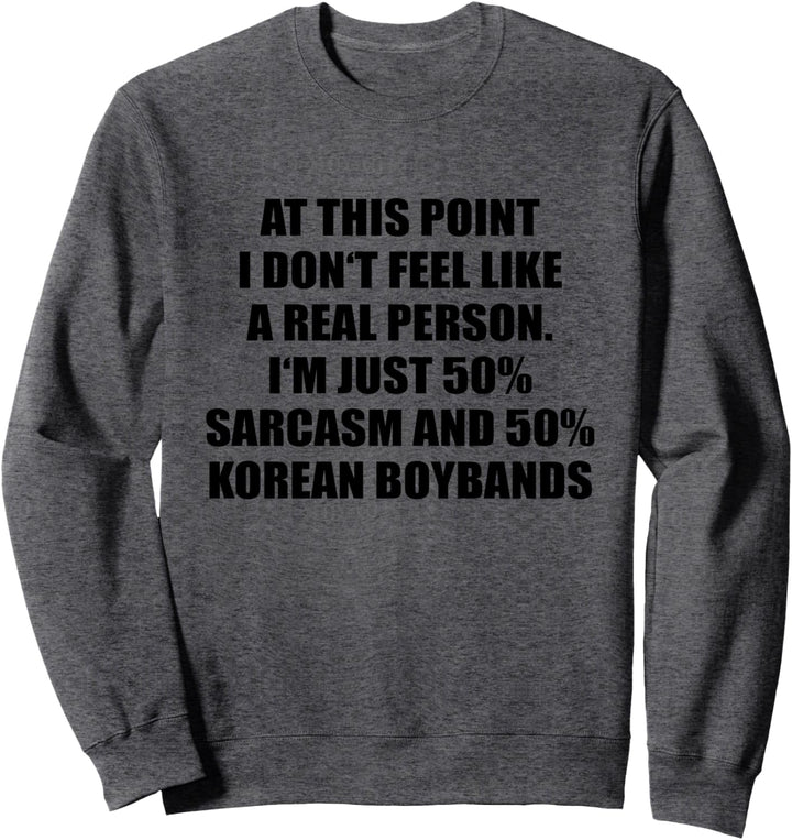 Kpop Merchandise K-pop Korean Fashion Merch Sweatshirt