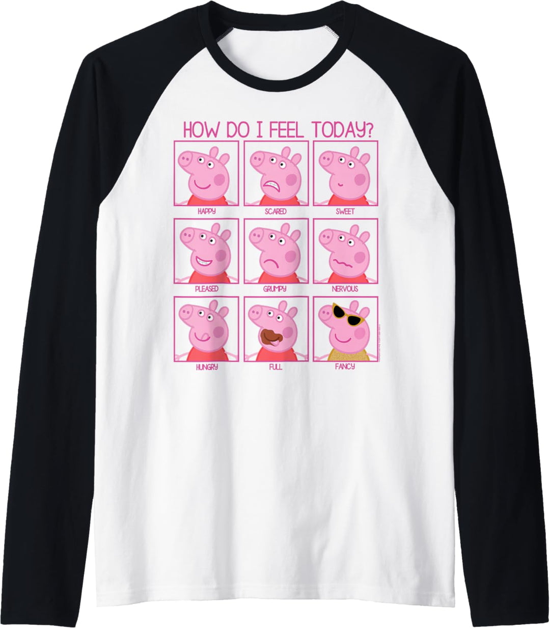 Peppa Wutz Wie Fühle Ich Mich Heute Raglan