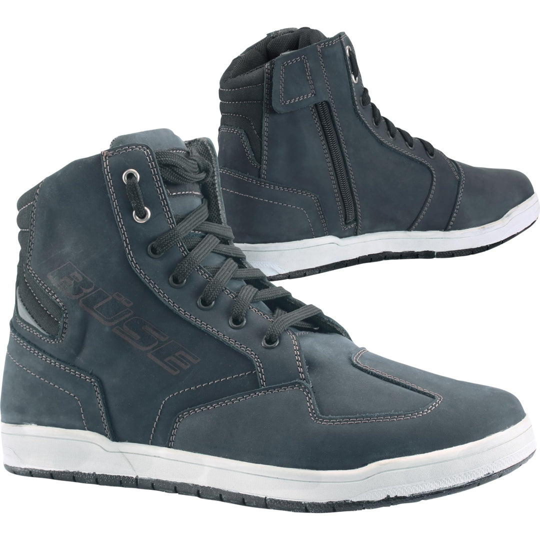 Büse B66 Motorradstiefel (Blue,48) 48 EU Schwarz, 48 EU Schwarz