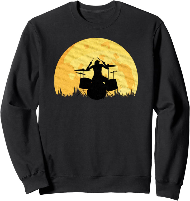 Heavy-Metal-Schlagzeuger Sweatshirt